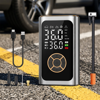 Gonfleur de pneus à gonflage rapide certifié CE, compresseur d'air portable, pompe à gonflage de pneus de voiture pour voiture/moto/vélo