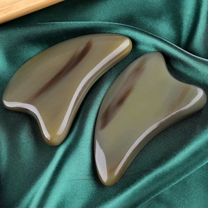 Gua Sha Kratz massage werkzeug Büffelhorn Gua Sha Akupunktur Massage werkzeuge Chinesische Schaber werkzeuge Horn Gua Sha Ochsen horn Gua Sha - Product Image 2