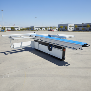 Scie <span class=keywords><strong>à</strong></span> panneaux <span class=keywords><strong>à</strong></span> table coulissante robuste BHM6132S avec <span class=keywords><strong>lame</strong></span> de rainurage pour une coupe nette des panneaux en mélamine - Product Image 1