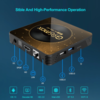 G96 Max A13 Android 13 TV Box RK3528 Quad Core 4GB+128GB WiFi 6 AV1 8K IPTV NF OTT Pemutar Media Streaming