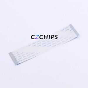 JS05A-45P-100-4-8 FFC Cable (Flexible Flat Cable) P=0.5mm Connector 45P 0.5mm 0.3mm Non-Inverting - Product Image 1