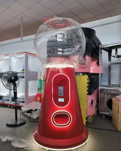 Distributore Automatico di Giocattoli a Monete Mini 100mm con Gru, Costruzione in Metallo e Acrilico, Alimentazione 110/220V per Centri Commerciali - Product Image 3