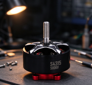 S4315 500KV <b>Brushless</b> Outrunner <b>Motor</b> Aluminum Alloy Black Red for Multirotor Drones - Product Image 6