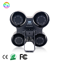 Shangcheng bonne performance étanche ip65 4x100w cob blinder extérieur scène étanche Led par lumière