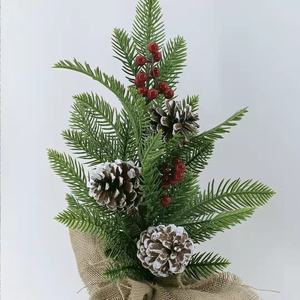 Albero <span class=keywords><strong>di</strong></span> Natale in Plastica a Forma <span class=keywords><strong>di</strong></span> <span class=keywords><strong>Pino</strong></span> per Decorazione Domestica - Product Image 3