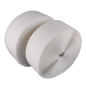 Ventes en gros de rubans auto-agrippants tissés non adhésifs pour machines à coudre, attaches pour vêtements, accessoires blancs, support OEM ODM - Product Image 3