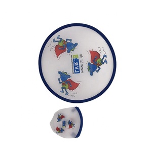 Disques volants pliables en polyester et nylon écologiques, imprimés en sérigraphie, certifiés <span class=keywords><strong>CE</strong></span>, taille personnalisable 20 cm, promotionnels - Product Image 6