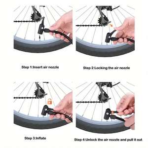 Herramientas <span class=keywords><strong>de</strong></span> Bombeo a Precio Económico, Bomba <span class=keywords><strong>de</strong></span> Aire Inflable <span class=keywords><strong>de</strong></span> Alta Presión para Automóvil, Mini Bomba <span class=keywords><strong>de</strong></span> Aire Manual Portátil para Bicicleta, Inflador <span class=keywords><strong>de</strong></span> Neumáticos -M - Product Image 6