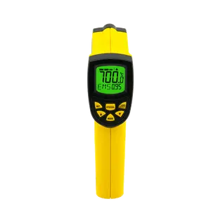 AR852B + termometer inframerah IR Pyrometer, pengukur suhu laser digital tanpa kontak, alat industri pengukur temperatur