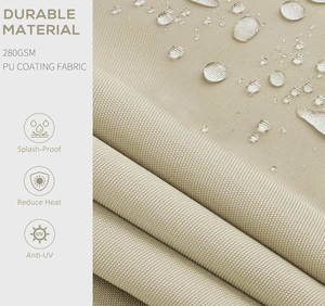 Điện ngoài trời Patio không thấm nước sơn tĩnh điện PVC buồm nhôm gấp cánh tay có thể thu vào mái hiên với điều khiển từ xa - Product Image 4