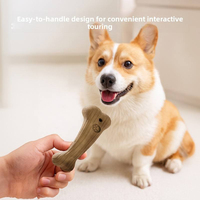 Jouet à mâcher pour chien en bois en forme d'os, bâtonnet de nettoyage dentaire, résistant aux morsures, pour le soulagement des animaux, fournitures pour animaux de compagnie, direct usine