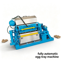 Machine compacte de fabrication de barquettes à œufs en papier, conçue pour les petites et moyennes installations de production