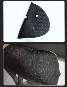 <span class=keywords><strong>Masque</strong></span> facial en tissu noir en graphène Y118, conducteur de micro-courant, nettoyant les pigments, la poussière, les points noirs, matériau de substrat - Product Image 5