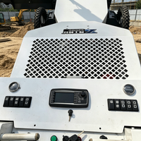 Niveau laser à deux roues mobile pour le traitement des sols en ciment dans la construction civile