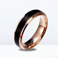 Nouvelle conception, alliance éternelle pour lui et pour elle, ensemble de bagues de mariage en carbure de tungstène