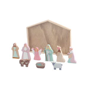 Adorable Crèche de Noël en Bois DIY pour Enfants, Scène de la Nativité pour Cadeau de Noël - Product Image 2