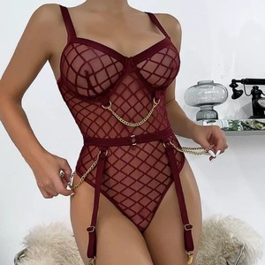 Step into the world of sexy and alluring <b>fishnet</b> clothing from Europe and America, fast-selling export style, nightclub erotic - Product Image 3