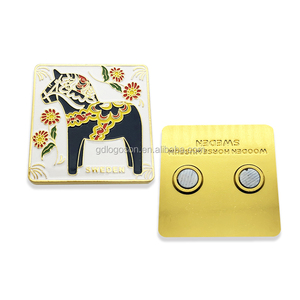 Llavero 3D de Aleación de Zinc con Diseño de Caballo Dala Sueco, Recuerdo Brillante Dorado de Alta Calidad, Precio de Fábrica al por Mayor - Product Image 6