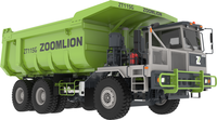 Camion à benne basculante minier tout-terrain ZOOMLION ZT115G de 80 tonnes, matériel de terrassement à vendre pour les opérations minières