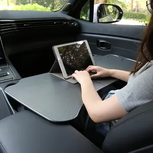 2021 Universal Laptop Car Food Table Food Eating Trays Car Accessories For Tesla Model 3 Model Y