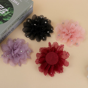 Yupu Mesh Rhinestone Flower Flatback DIY Jewelry Accessories For Clothing <b>Shoe</b> <b>Decorations</b> - Product Image 4