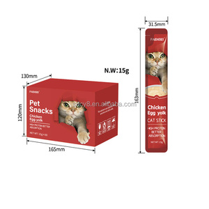 Receta Alta en Proteínas y Fibra, Ideal para Gatos de Interior, Nutritiva, 14g*5 Barritas de Golosinas para Gatos - Product Image 1