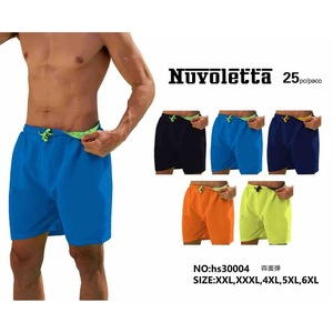 NuvoleTTa Pantaloncini da bagno da uomo taglie forti XXL-6XL, elasticizzati in quattro direzioni, colori assortiti - Product Image 3