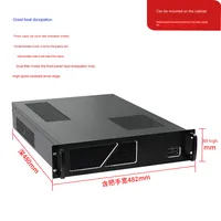 Casing Komputer Tower 2U Full-Height Industrial Control Steel Panel 480 Deep Horizontal Plug-In Server 3070 ATX Stok Samping