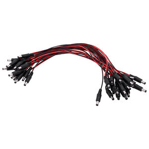 Kabel catu daya konektor laki-laki DC 5.5*2.1 garpu 5521 kabel tenaga surya 5V 2A DC 5525 - Product Image 4