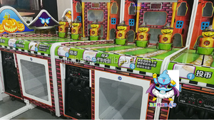 Máquina de <span class=keywords><strong>juego</strong></span> de cabina de arcade de tiro de Halloween de carnaval de alta rentabilidad para 4 jugadores - Product Image 6