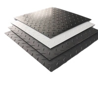 Tapis de sol sportifs imperméables en PVC, motif plaque d'acier, épaisseur 3 mm, tapis de sol en caoutchouc pour salle de sport, couche renforcée en plastique résistante à l'usure