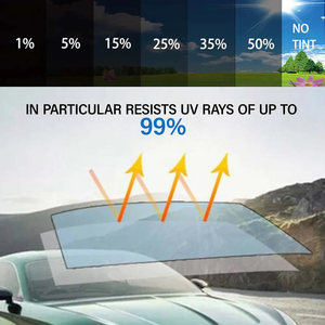 Film de protection solaire automobile de luxe effet caméléon, nano-céramique PET 4mil, anti-UV 99,4%, anti-IR 93,5%, réfléchissant la chaleur, amovible - Product Image 5