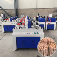 Bâton rond en bois faisant la machine/tige en bois ronde faisant la machine