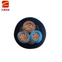 Harga Pabrik Kabel H05RN-F H07RN-F 2 3 4 5 Core 4mm2 6mm2 10mm2 16mm2 25mm2 35mm2 Fleksibel Berisolasi Karet untuk Pompa Air