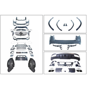 Kit de carrocería de coche, piezas de ajuste para <span class=keywords><strong>Mercedes</strong></span> <span class=keywords><strong>GLS</strong></span> 2022 <span class=keywords><strong>X167</strong></span> Benz, 2020-On, Kit Facelift GLS63 - Product Image 1