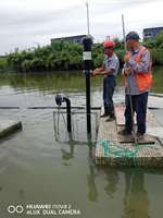 Pompe d'aération submersible haute efficacité pour le traitement des eaux usées, le mélange des bassins et l'oxygénation des fermes piscicoles