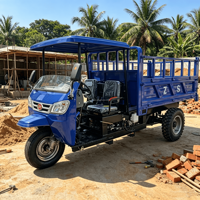 Tricycle utilitaire diesel robuste de 4 tonnes, idéal pour divers terrains, prix d'usine, bonne qualité, pour agriculteurs