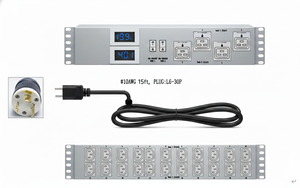 OEM/ODM ชุดจ่ายไฟ PDU อัจฉริยะพร้อมพอร์ต C19 แบบ 3P และหน้าจอ LCD ควบคุมการทำงานสำหรับระบบแร็คข้อมูล ไม่ใช้ไฟฟ้าจากภายนอก - Product Image 3