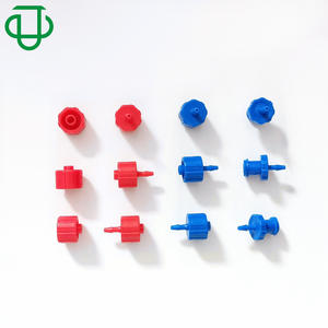Conector de Manguera de Plástico PP Rojo y Azul de 1.6-6.4mm para Uso Médico e Industrial - Product Image 1