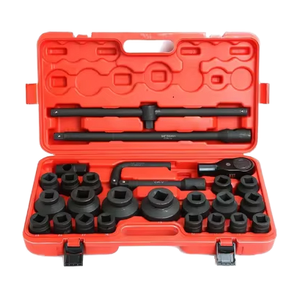 Heavy Duty Ball Joint Press U-Joint Removal <b>Tool</b> Kit-Forged Steel Auto Suspension Service <b>Tool</b> with Hard Case 1 <b>Set</b> 6 Wrenches - Product Image 5