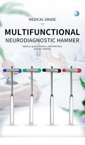 Martillo <span class=keywords><strong>de</strong></span> Reflejos <span class=keywords><strong>de</strong></span> Acero Inoxidable OEM a Precio <span class=keywords><strong>de</strong></span> Fábrica, Martillo <span class=keywords><strong>de</strong></span> Neurodiagnóstico Multifuncional para Profesionales Médicos - Product Image 6
