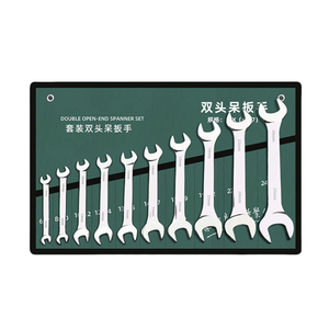 Metric Mirror High Quality <strong>Wrench</strong> Set Double Open End Spanner <strong>Wrench</strong> Sets With Auto Repair Mechanic Tools - Product Image 1