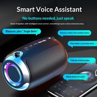 Altavoz Inteligente Multifuncional con IA, Bajos Potentes, Sonido Fuerte, Mini Altavoz para Interiores y Exteriores