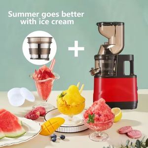 Extracteur de jus professionnel électrique à grande ouverture pour smoothies, fruits et légumes, presse à froid, machine à jus lente commerciale - Product Image 2