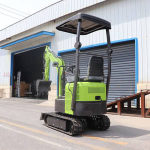 Excavadora pequeña diésel renovación del patio ingeniería municipal operación multifuncional acoplamientos de conexión rápida - Product Image 6