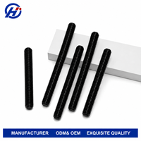 High Strength Black Finished National Standard Fully Threaded Rod All Thread Stud