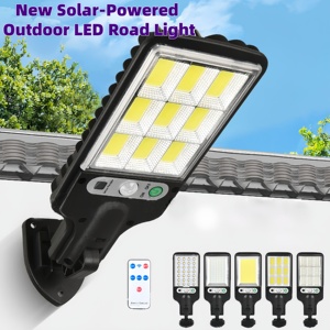 Nueva Lámpara Solar LED de 3.7V 6500K 5W para Exteriores con Sensor de Movimiento, Control Remoto, Mini Lámpara de Pared para Jardín, Patio, Iluminación del Hogar - Product Image 2
