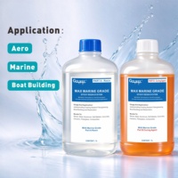 Résine époxy appliquée au pinceau, en gallon, pour applications marines