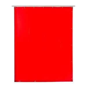 Orange Protective <b>Curtain</b> for EWM <b>Welding</b> Essential Safety Gear for Accident Prevention in Workplaces - Product Image 1