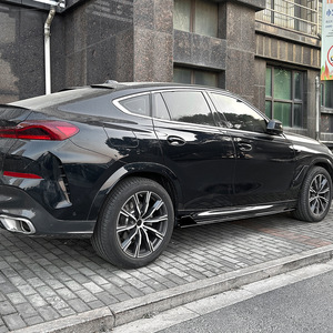 สเกิร์ตข้าง Amp-Z สีดำเปียโนลายคาร์บอนไฟเบอร์ สำหรับ Bmw X6 G06 M Sport 2019+ สไตล์แต่งภายนอก - Product Image 3